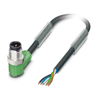 Cable para sensores/actuadores SAC-5P-M12MR/5,0-PUR