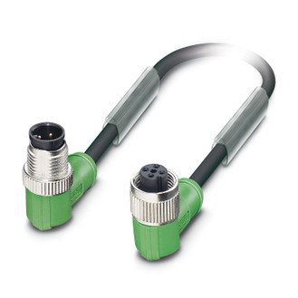 Cable para sensores/actuadores SAC-4P-M12MR/1,5-PUR/M12FR