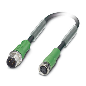 Cable para sensores/actuadores SAC-4P-M12MS/0,3-PUR/M 8FS