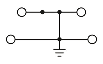 STTB 4-PE - Borne de doble piso conductor de protección