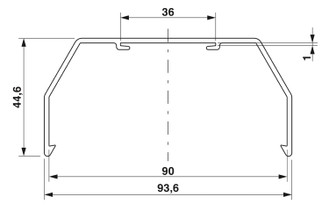 Perfil cobertor AP 3 METER