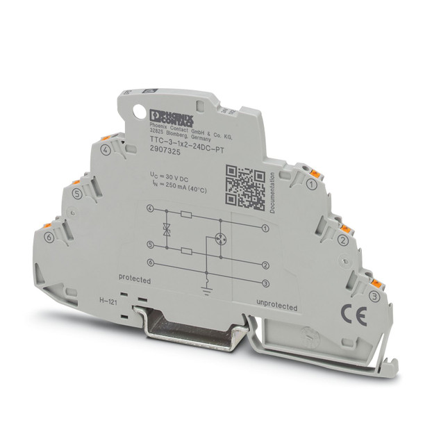 Dispositivo de protec. contra sobretensiones TTC-3-1X2-24DC-PT