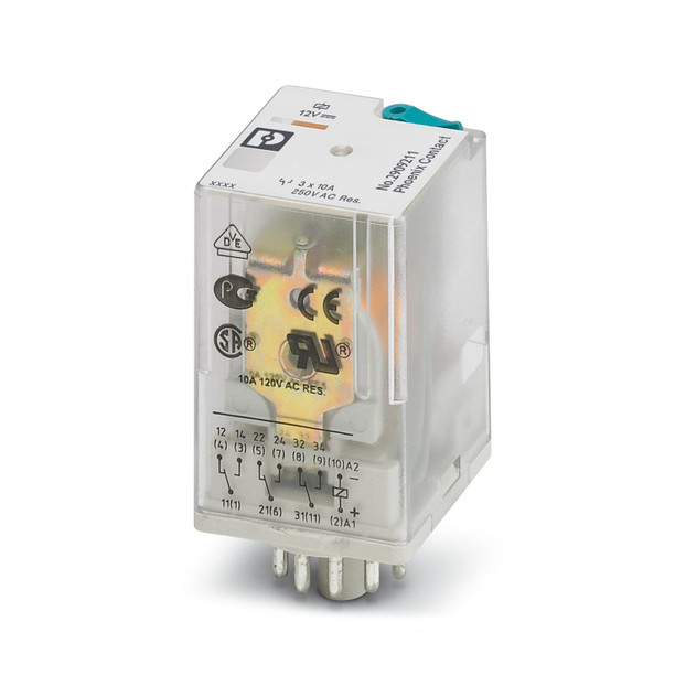 Relé individual REL-OR3/LDP-12DC/3X21