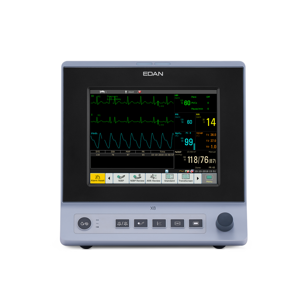 EDAN X8 Series Patient Monitor