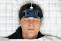 Ares 620 fits so comfortably on the forehead, that it does not interfere with sleep. Thus, good and meaningful measurements can be achieved.