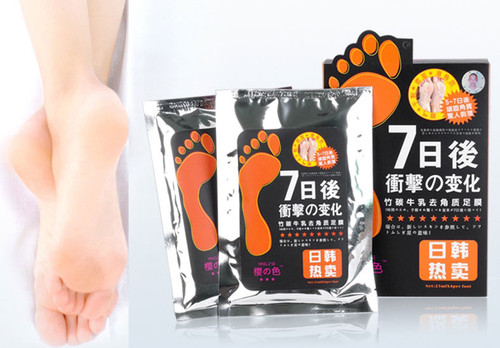 竹炭牛乳去角质足膜