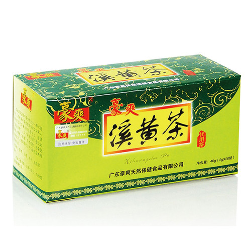 豪爽灵芝溪黄茶(代用茶)