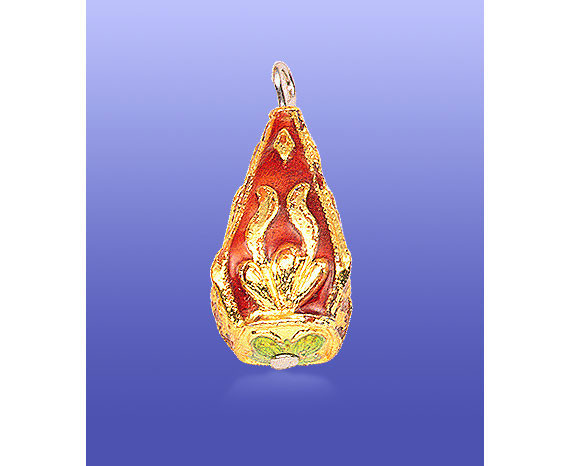 景泰蓝滴水吊坠