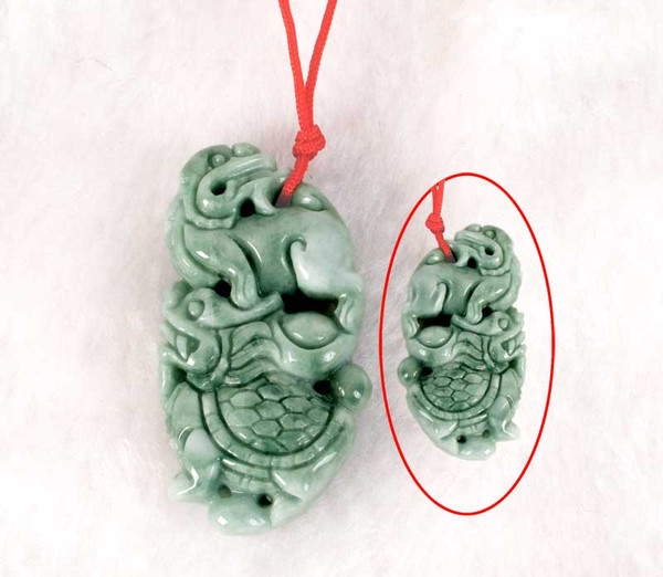 貔貅长寿龟玉吊坠