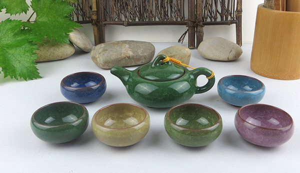 冰裂釉功夫茶具