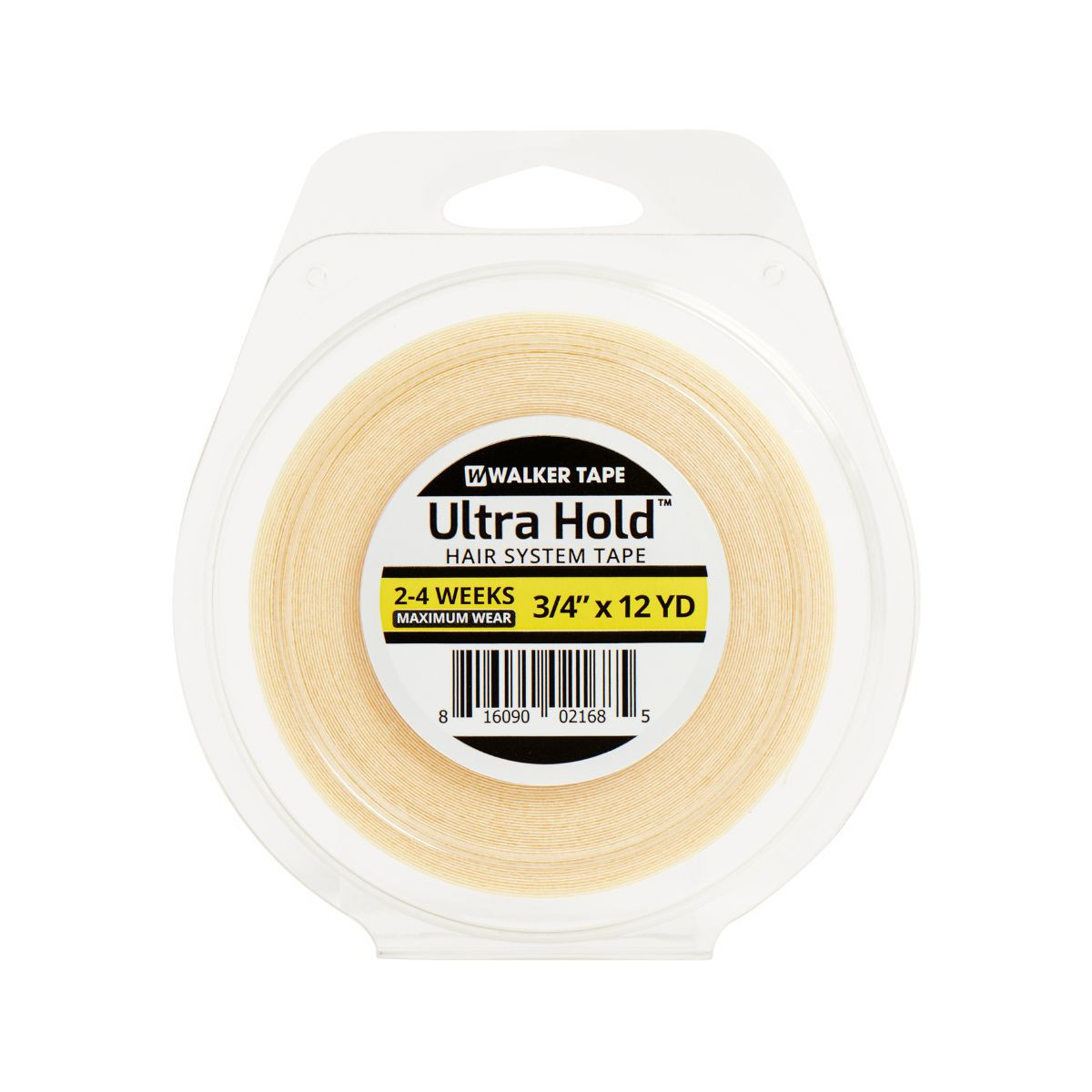 Ultra Hold Double Side Adhesive Tape with "Finger Print" Technology for no shine effect at your hairline.