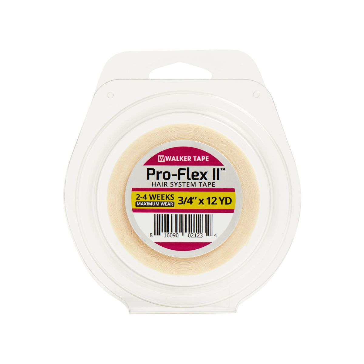 Excellent choice for all hair system caps. Strong hold time with very little shine effect.