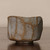 Country range small faceted bowl