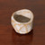 Country range small faceted bowl
