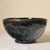 Black and tan bowl - side view