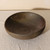 Unglazed wood fired serving bowl