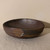Unglazed wood fired serving bowl