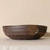 Unglazed wood fired serving bowl