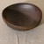 Unglazed wood fired serving bowl