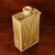 Pale iron waterfall glazed bottle