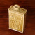 Pale iron waterfall glazed bottle