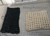 The pattern can make a resting mat that measures 10 X 15 inch (left/black), or 12 X 12 inch (right/tan).  The pattern can make a resting mat that measures 10 X 15 inch (left/black), or 12 X 12 inch (right/tan).