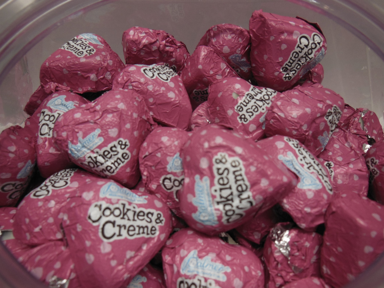 Valentine Cherry Jelly Hearts Zachary 1 LB (453g)