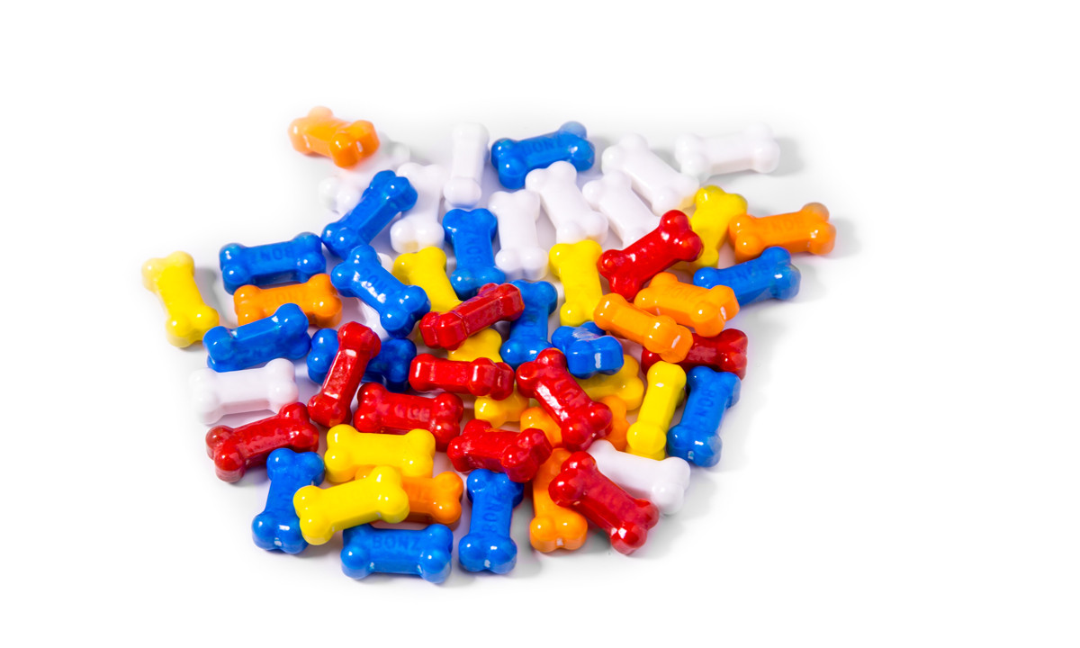 Bonz Dog Bones Candy Coated Candy 1 Lb (453g) Boyd's Retro Candy