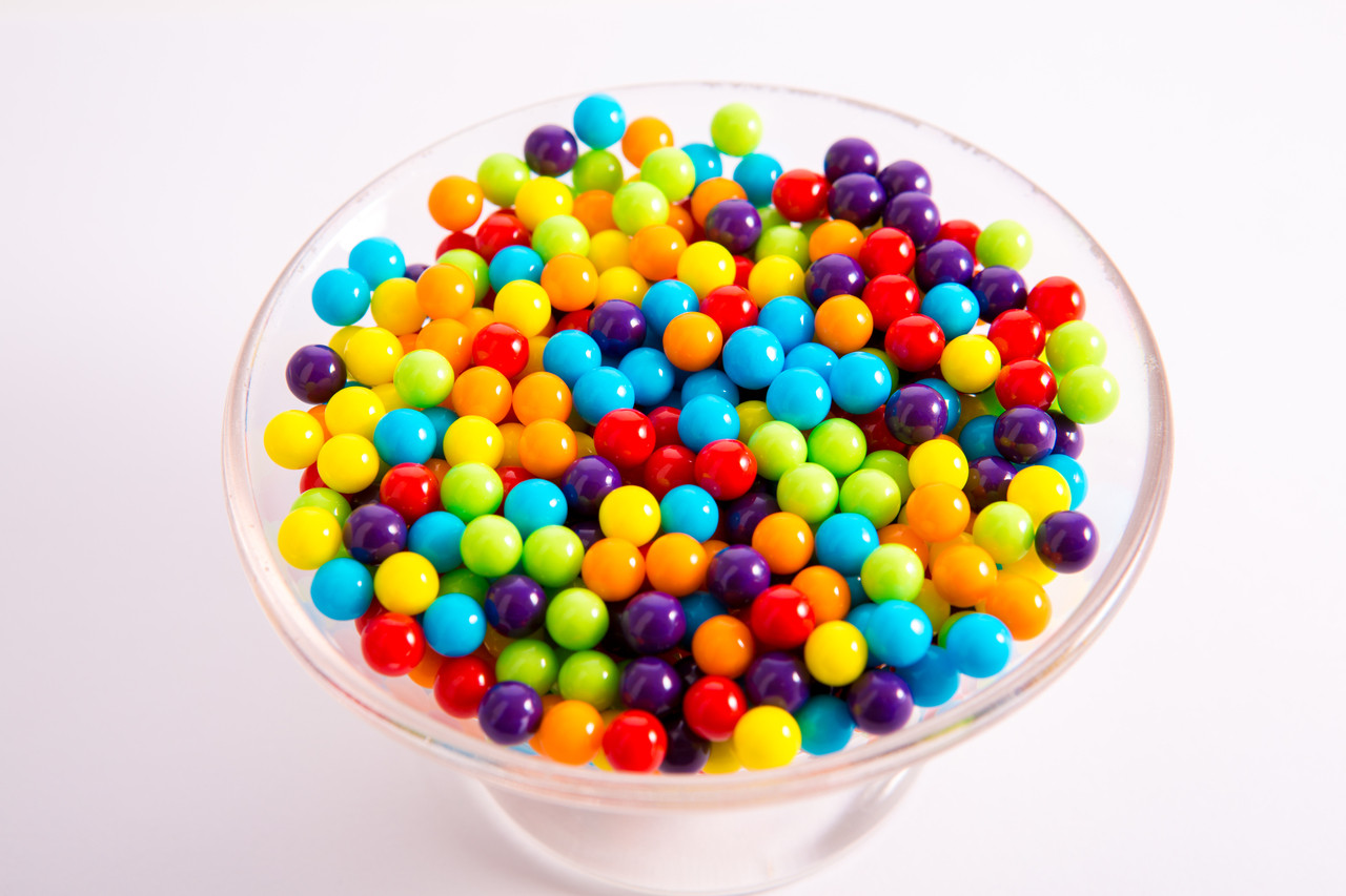 Jawbreakers Mini Rainbow Colors 1/4" 1 Lb. Boyd's Retro Candy Store Store