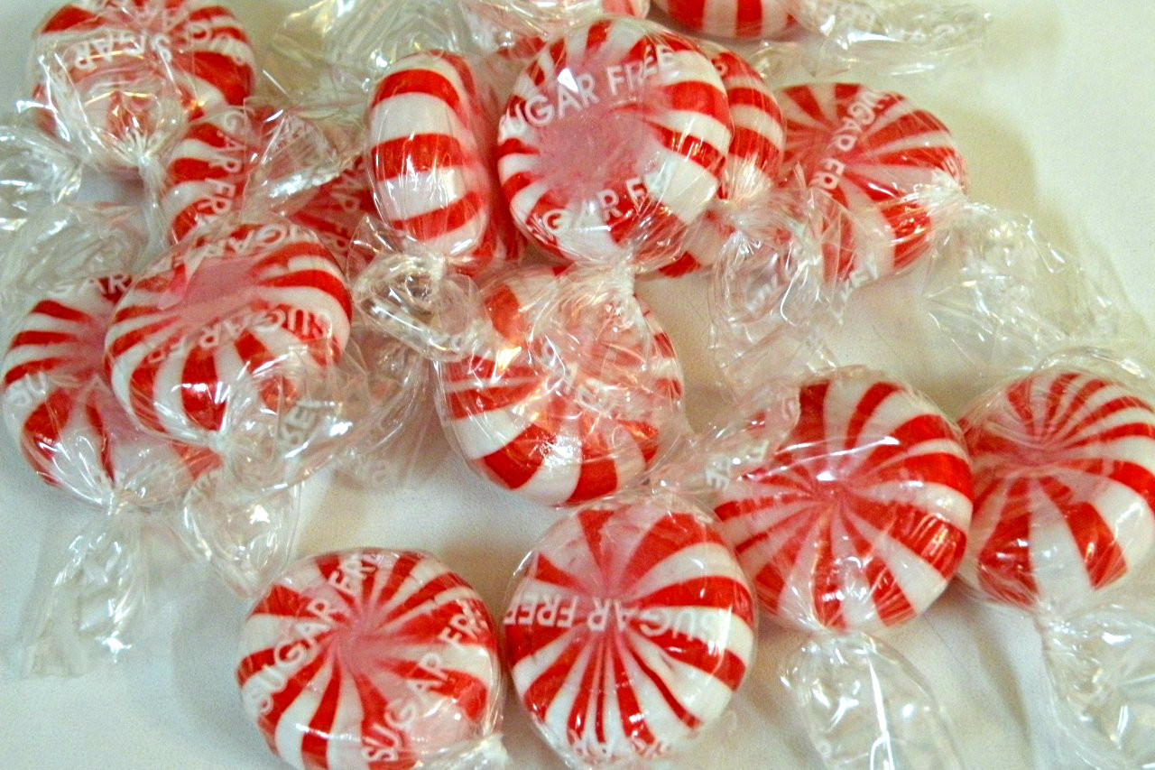 Sugar Free Peppermint Pinwheel Starlights 1 Lb 453g Boyd S Retro Candy Store Store