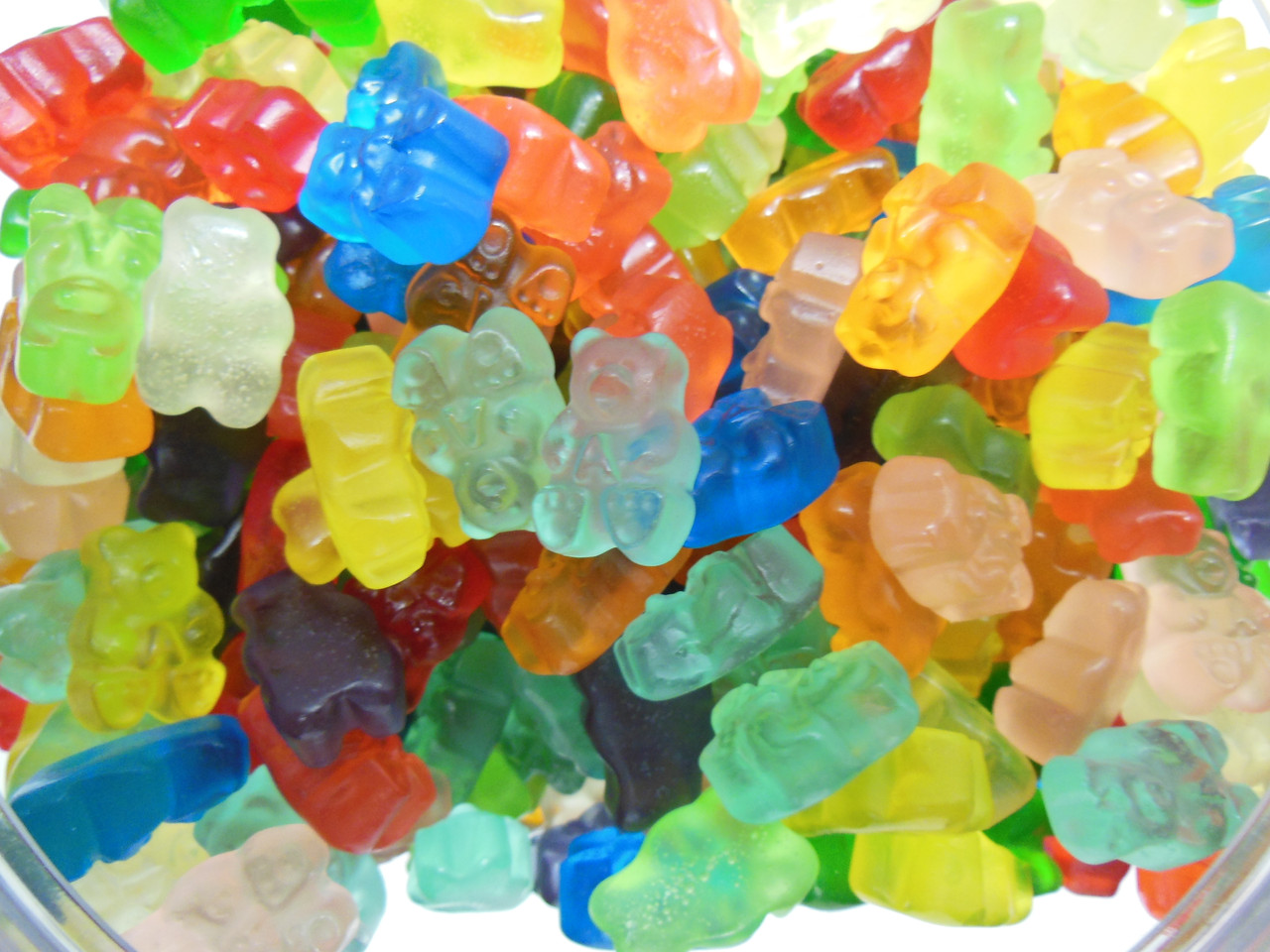 12 Flavor Gummi Bears Albanese World's Best 1 LB (453g)
