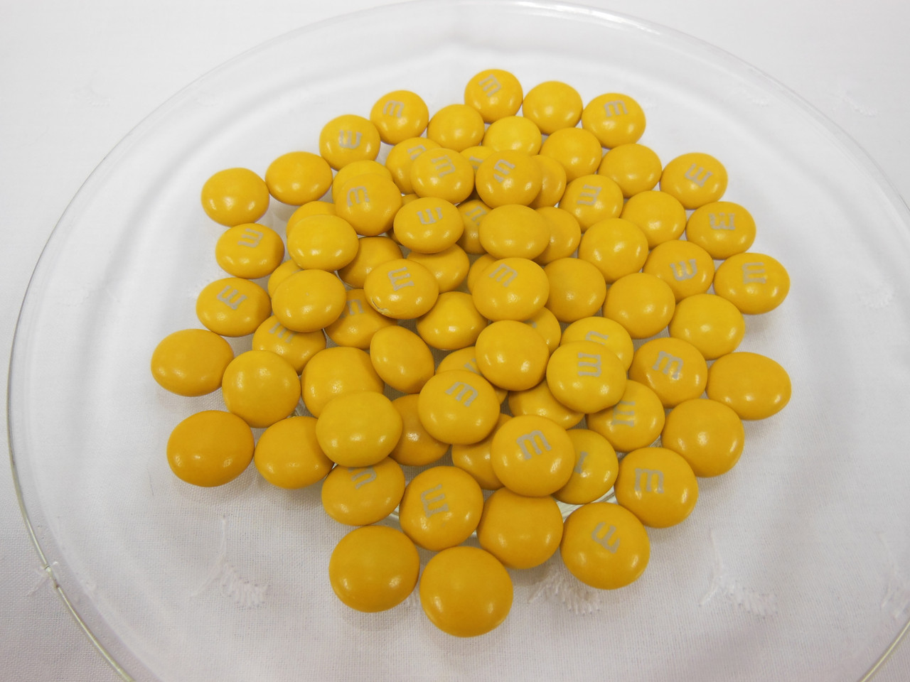  Yellow Milk Chocolate M&M's Candy (1 Pound Bag