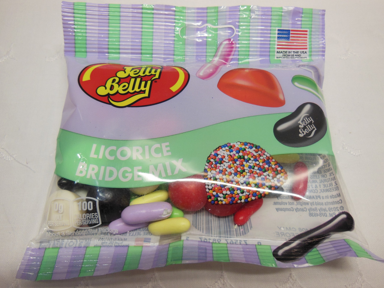 Jelly Belly 20 Flavors Jelly Beans 3.5oz (99g) Manufacturer's Bag