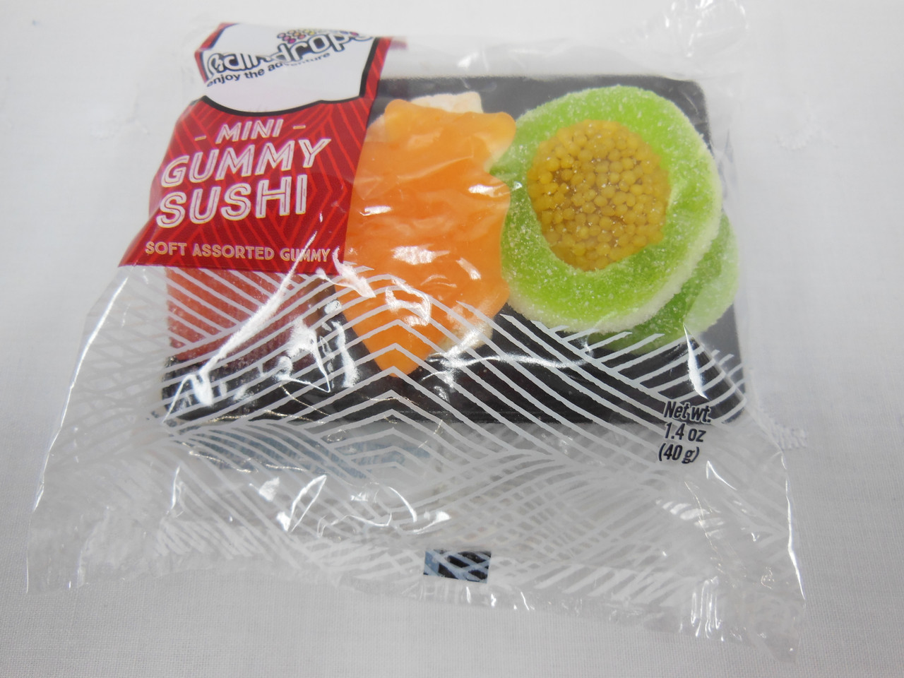 Raindrops - Mini Gummy Sushi, 1.4 oz.