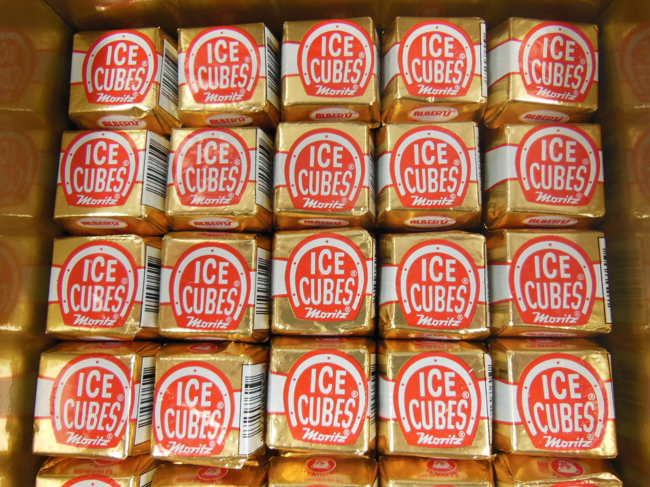 Alberts Ice Cubes Chocolate German Moritz