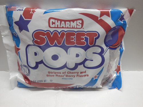 Patriotic Charms Sweet Pops Two 9oz(255g) Manufacturer's Bags