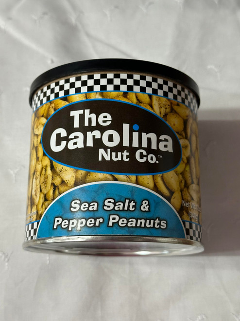 Sea Salt and Pepper Peanuts 12oz (340g) Container