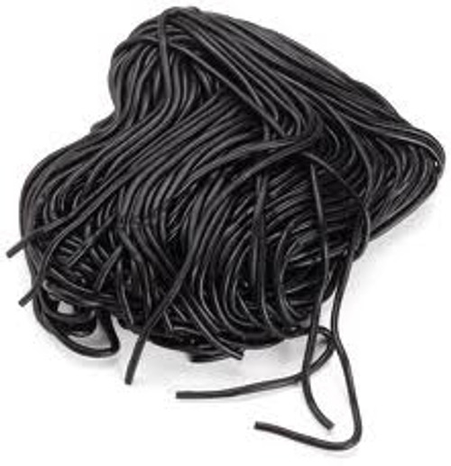 Black Licorice Laces Gustaf's (Anise) 2Lb (908g)