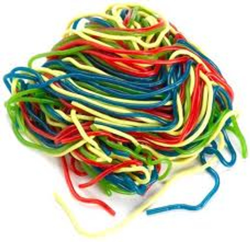 Gustaf's Licorice Laces Rainbow 2 Lb (908g)Manufacturer's Sealed Bag