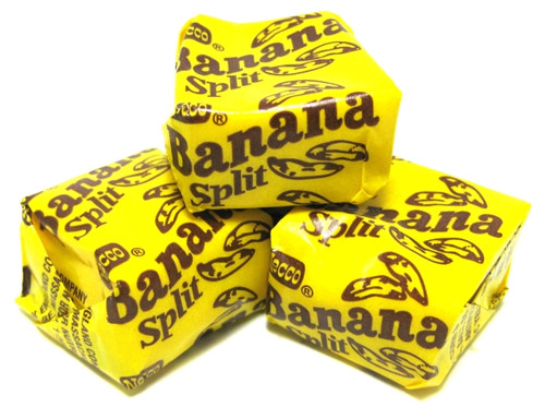 Original NECCO Banana Split Candy Chews  1.2Lb s (544g)