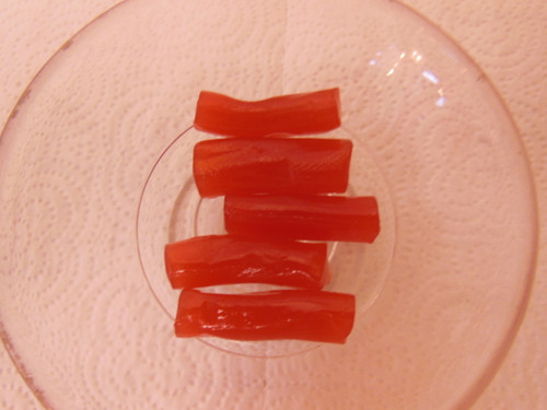 Finnska Strawberry Licorice Bites 1 Lb