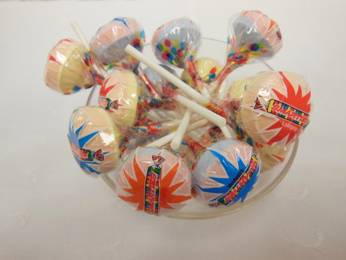 Smarties Wrapped Double Lollies 25 pops 1/2 LB. Mixed Flavors