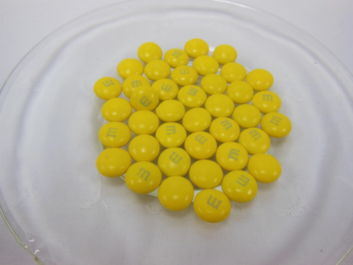  My M&M's Chocolate Candies Yellow 1 LB (453g)