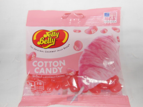 Jelly Belly Cotton Candy Jelly Beans 3.5oz (99g) Manufacturer's Bag