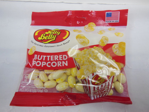 Jelly Belly Buttered Popcorn Jelly Beans 3.5oz (99g) Manufacturer's Bag