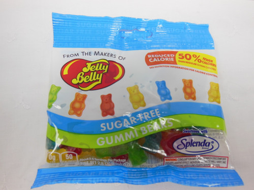 Jelly Belly Sugar-Free Gummi Bears 2.8oz (79g) Manufacturer's Bag