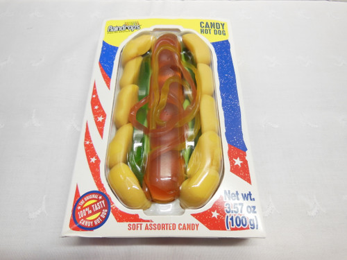 Candy Hot Dog Soft Assorted Candy 3.57 oz (100g) Raindrops
