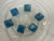 Ice Blue Peppermint Cubes 1 Lb (453g) Atkinson