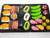 Candy Gummy Sushi 9.52 oz (270g) Raindrops