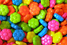 Flower Power Fruit Flavored Pressed Candy - Bulk Bags